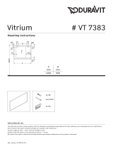 Duravit VT7383 Mounting Instruction