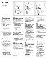 STIHL Support cushion set Kasutusjuhend