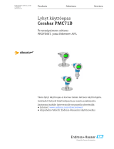 Endres+Hauser Cerabar PMC71B Short Instruction