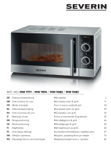 SEVERIN MW 7771 Microwave Oven and Grill Kasutusjuhend