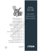 Simplicity STIGA SPARK AND BLIZZARD, DUAL STAGE SNOWTHROWER Kasutusjuhend