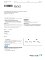 Endres+Hauser KA Cerabar PMP11 Short Instruction