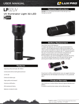 Luxpro LP32UV UV Illuminator Light 32-LED Kasutusjuhend