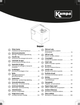 Dometic Kampa Geyser Kasutusjuhend