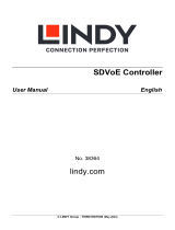 Lindy SDVoE Controller Kasutusjuhend