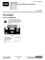 Toro Baffle Kit, 60in Z Master Professional 2000 or 4000 Series Riding Mower paigaldusjuhend