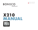 Boneco X210 Thermo Hygrometer Kasutusjuhend