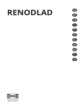 IKEA RENODLAD Integrated Dishwasher Kasutusjuhend