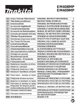Makita EM408MP Grass Trimmer Attachment Kasutusjuhend