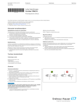 Endres+Hauser KA Cerabar PMC21 Short Instruction