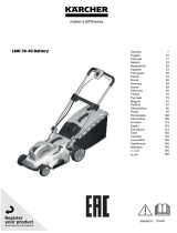 Kärcher LMO 36-40 Battery Set for Cordless Lawn Mower Kasutusjuhend