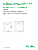 Schneider Electric Galaxy VS Kasutusjuhend