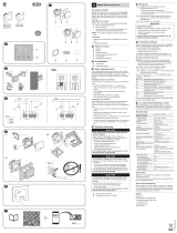Schneider Electric ELKO Wi-Fi® Thermostat 16 A Instruction Sheet
