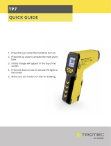 Trotec TP7 Multi-Point Infrared Thermometer Kasutusjuhend