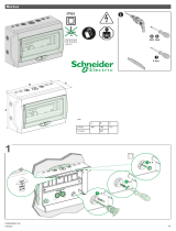 Schneider Electric Mureva Mini Enclosure 8M 12M XE Instruction Sheet