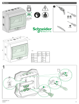 Schneider Electric Mureva Mini Enclosure Instruction Sheet