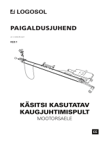 Logosol Käsitsi kasutatav kaugjuhtimispult mootorsaele paigaldusjuhend