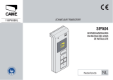 CAME SIPA04 paigaldusjuhend