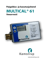 Kamstrup MULTICAL® 61 Installation and User Guide