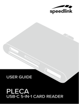 SPEEDLINK PLECA USB-C Kasutusjuhend