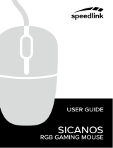 SPEEDLINK Sicanos RGB Gaming Mouse Kasutusjuhend
