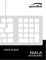 SPEEDLINK NIALA Keyboard Kasutusjuhend