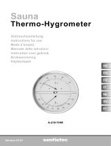 Sentiotec Thermo-Hygrometer A-210-THW Kasutusjuhend