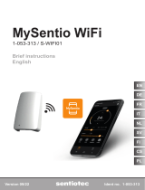 Sentiotec MySentio Wifi Brief instruction Kasutusjuhend