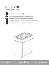 HARVIA QUBE-240 Kasutusjuhend