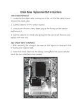 CMP Del Ozone Spa Check Valve Omaniku manuaal