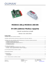 OUMAN MODBUS-200 Kasutusjuhend