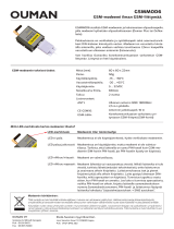 OUMAN GSMMOD6 Kasutusjuhend
