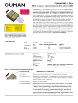 OUMAN GSMMOD5-L6kk Kasutusjuhend