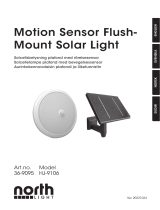 North Light Solcellsbelysning plafond Omaniku manuaal