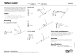 North Light Tavelbelysning LED Elof Omaniku manuaal