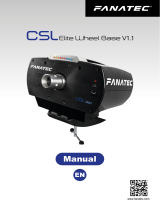 FANATEC CSL Elite Wheel Base Kasutusjuhend