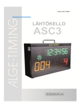 ALGE-Timing ASC3 Kasutusjuhend