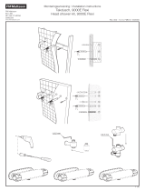 FM Mattsson 9000E II head shower kit flexi Kasutusjuhend