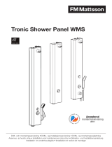 FM Mattsson tronic shower panel WMS Kasutusjuhend