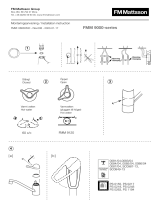 FM Mattsson 9000 basin mixer Kasutusjuhend