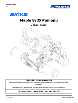 Carlisle BINKS - Maple Pump 8/25 Kasutusjuhend