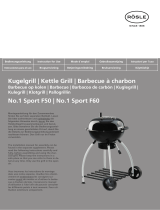 RÖSLE Kettle Grill No.1 Sport F50 Kasutusjuhend