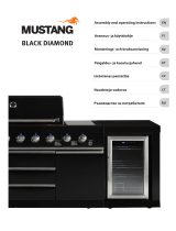 Mustang Gas grill Black Diamond 6+2 outdoor kitchen Omaniku manuaal