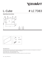 Duravit LC7383 Mounting Instruction