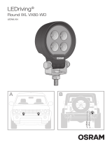 Osram Round WL VX80-WD LEDWL104-WD User Instruction