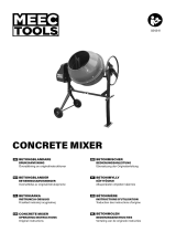 Meec tools 024341 Concrete Mixer Omaniku manuaal