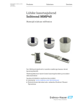 Endres+Hauser KA Solitrend MMP40 Short Instruction