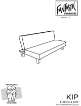 fantastic furniture KIPFUT3STOOOFABDEM Assembly Instructions