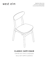 West Elm Classic Cafe Dining Chair Assembly Instructions