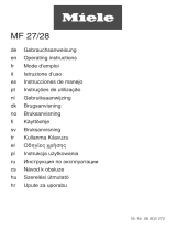 Miele MF 27/28-1 Kasutusjuhend